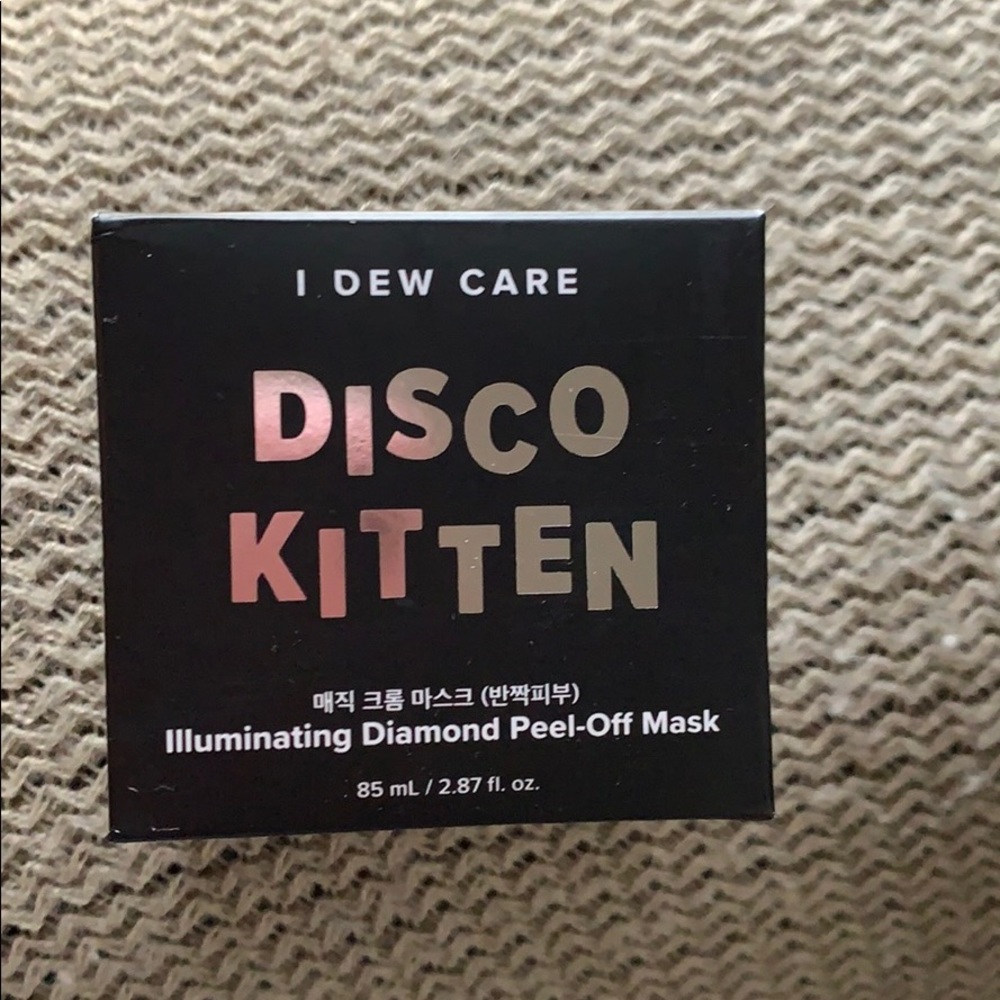 I Dew Care Disco Kitten peel off mask brand new